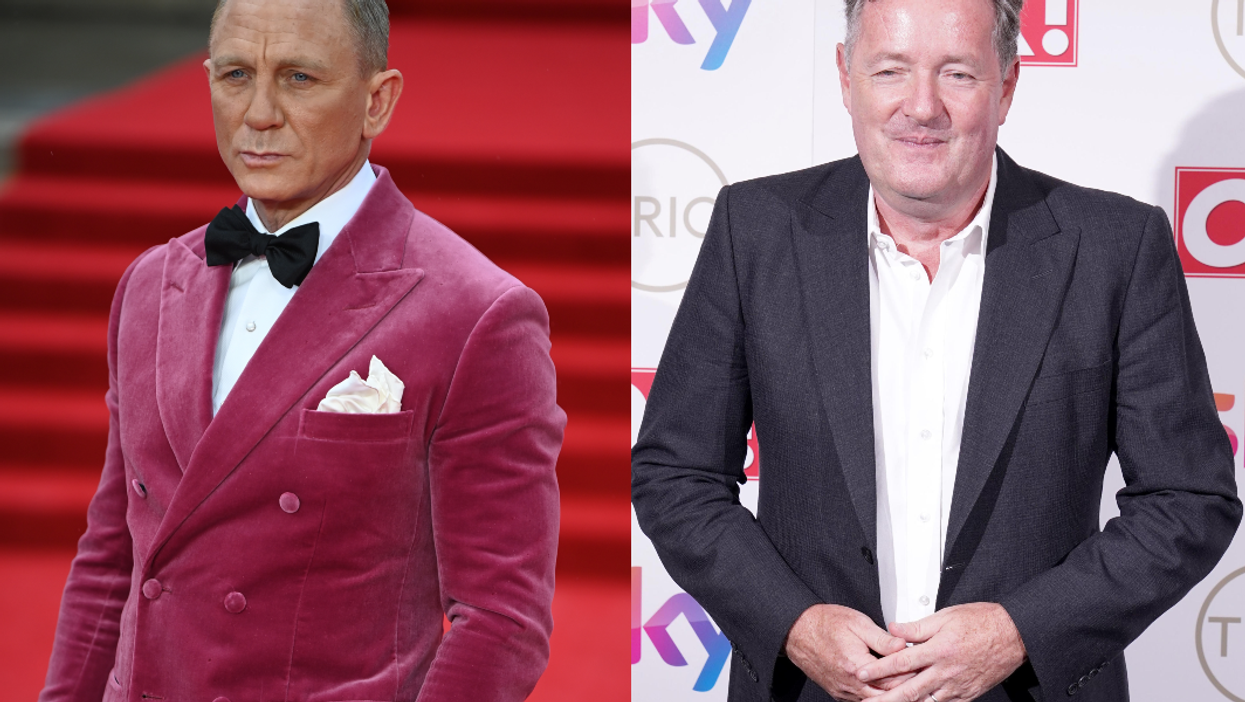 Piers Morgan reminded that Bond isn’t real after criticising Daniel Craig’s No Time To Die premiere outfit