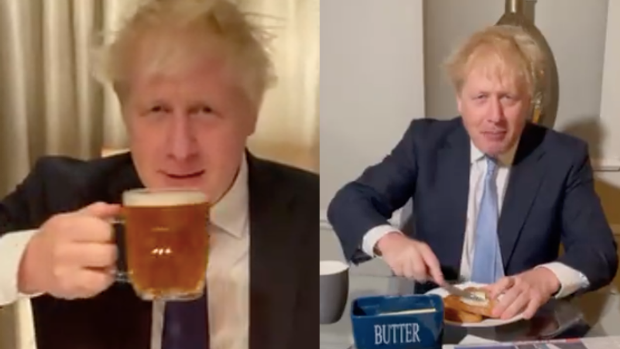Boris Johnson has a new running joke on social media and people find it very cringe