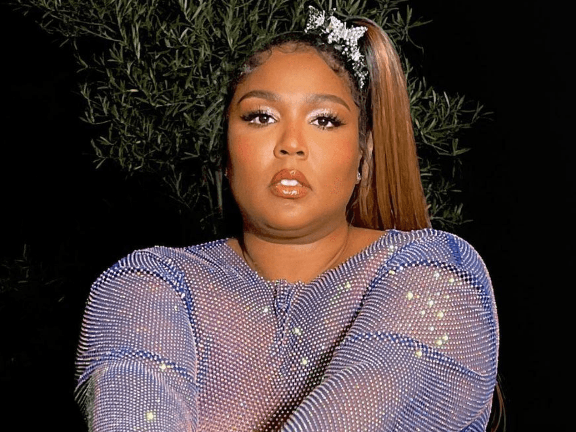 lizzo dress cardi b party Lizzo wows at Cardi B's birthday party in nearly naked dress