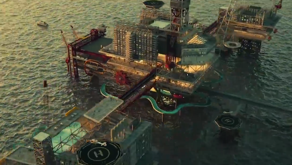 Unique oil rig-inspired theme park planned for Saudi Arabia