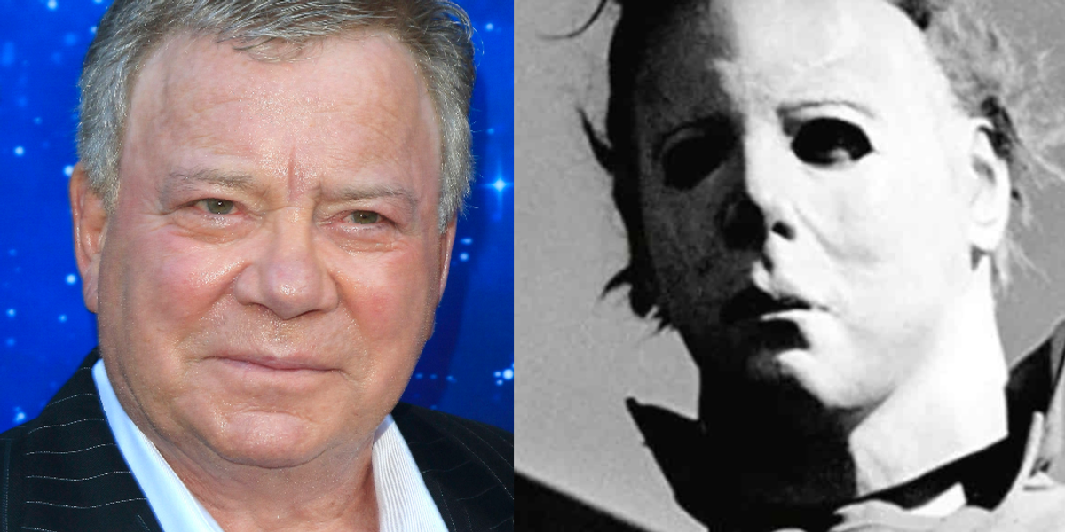 William Shatner thought it was ‘a joke’ that the Halloween mask was