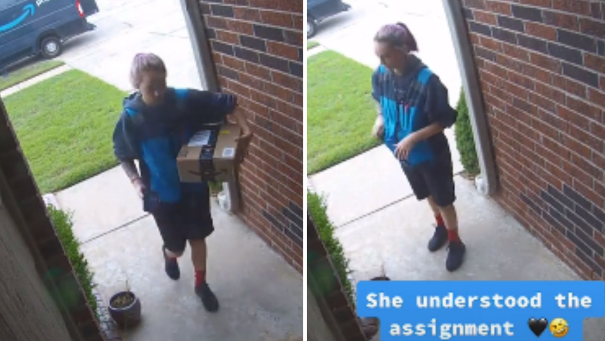 Amazon delivery driver goes viral after perfectly following customer’s instructions