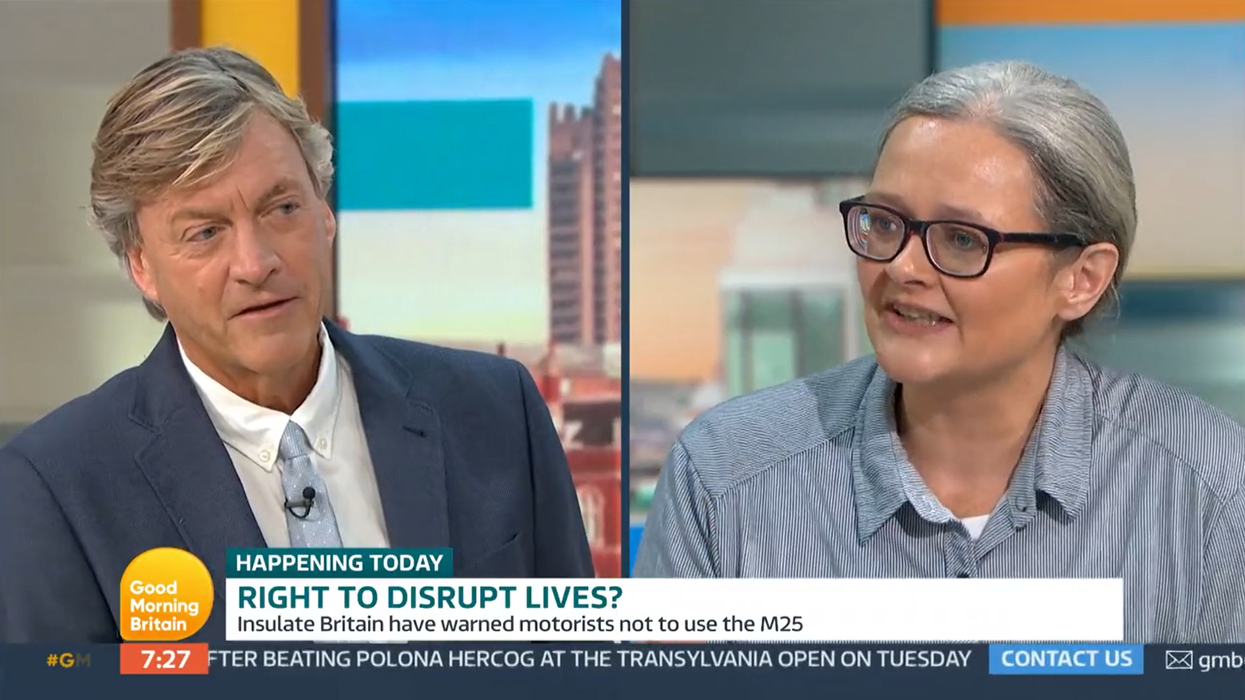 Richard Madeley asked if he’s ‘stupid’ as he clashes with Insulate Britain campaigner on Good Morning Britain