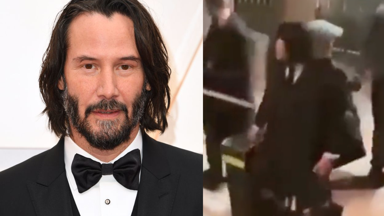 Keanu Reeves once again proves he’s the nicest guy in Hollywood by helping John Wick crew move equipment