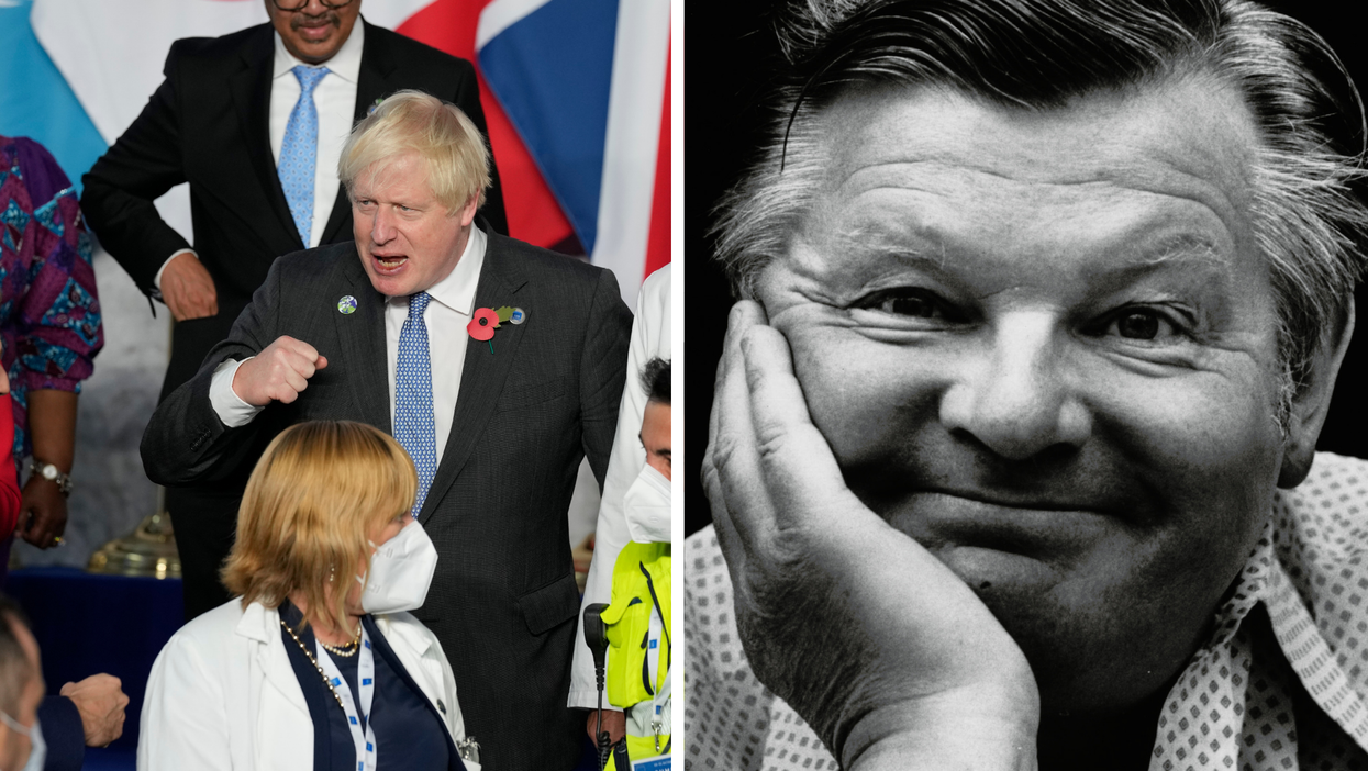 Boris Johnson has arrived at the G20 Summit and everyone is comparing him to Benny Hill