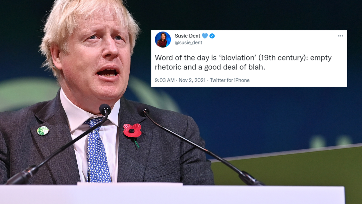 Countdown’s Susie Dent effortlessly trolls leaders gathered at Cop26 with very appropriate ‘word of the day’