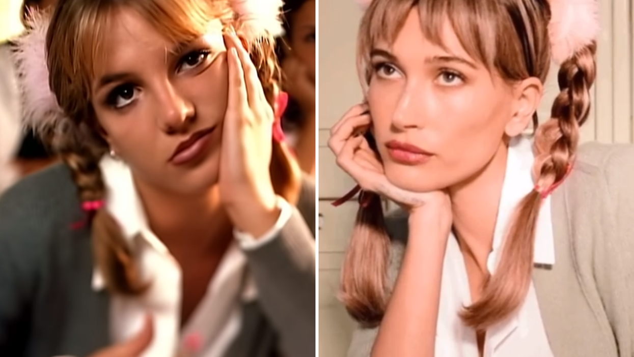 How Britney Spears responded after Hailey Bieber dressed up as her for Halloween