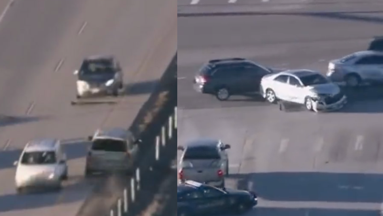 Dramatic police chase that resembles Grand Theft Auto goes viral, despite happening seven years ago