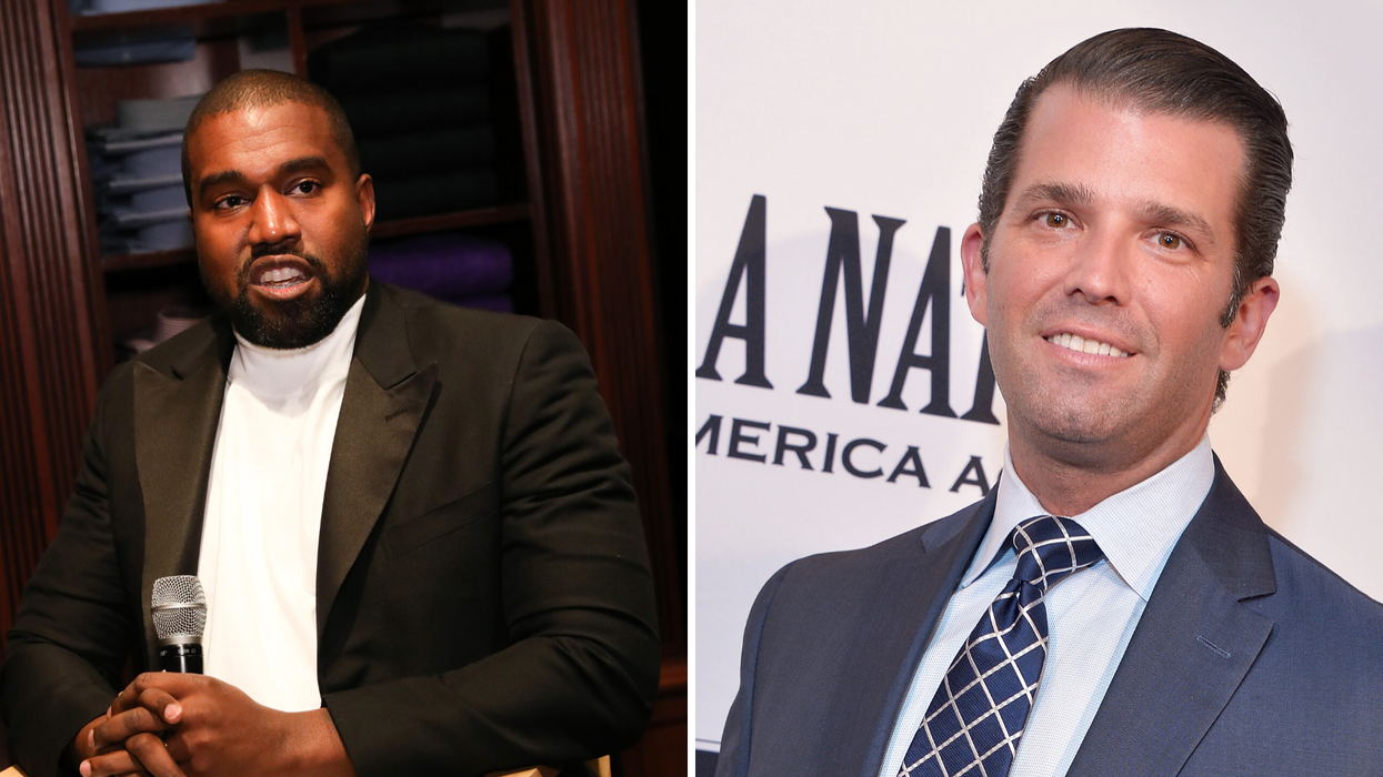 Trump Jr mocked after writing glowing review of new Kanye West album