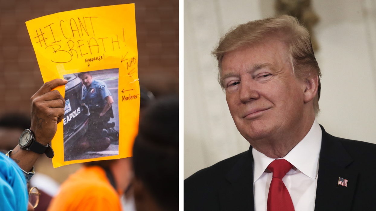Ignore Trump's George Floyd 'sympathy' – here's all the times he trashed people who protest police brutality