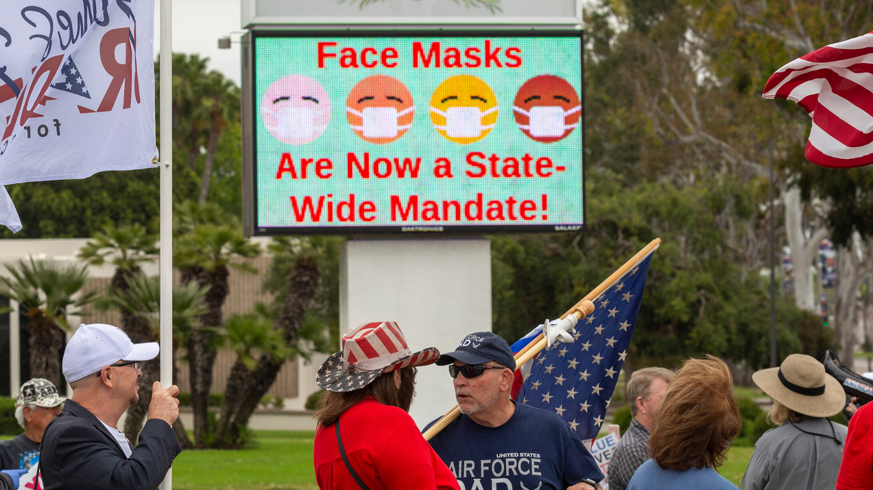People are making fake 'exemption cards' so they don't have to wear face masks inside