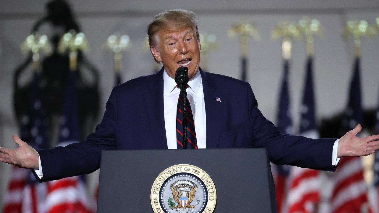 7 of the most absurd things Trump said in his endless rambling acceptance speech last night