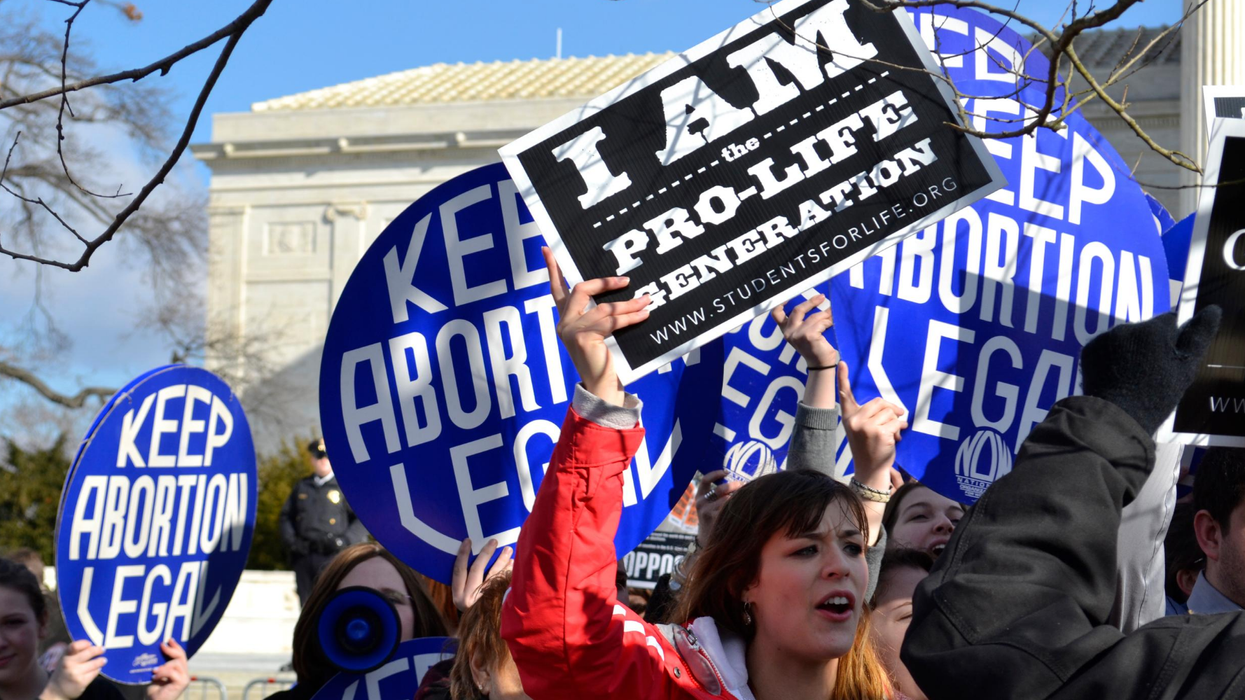 Woman has best response to anti-abortion protester for only caring about foetus until it’s born