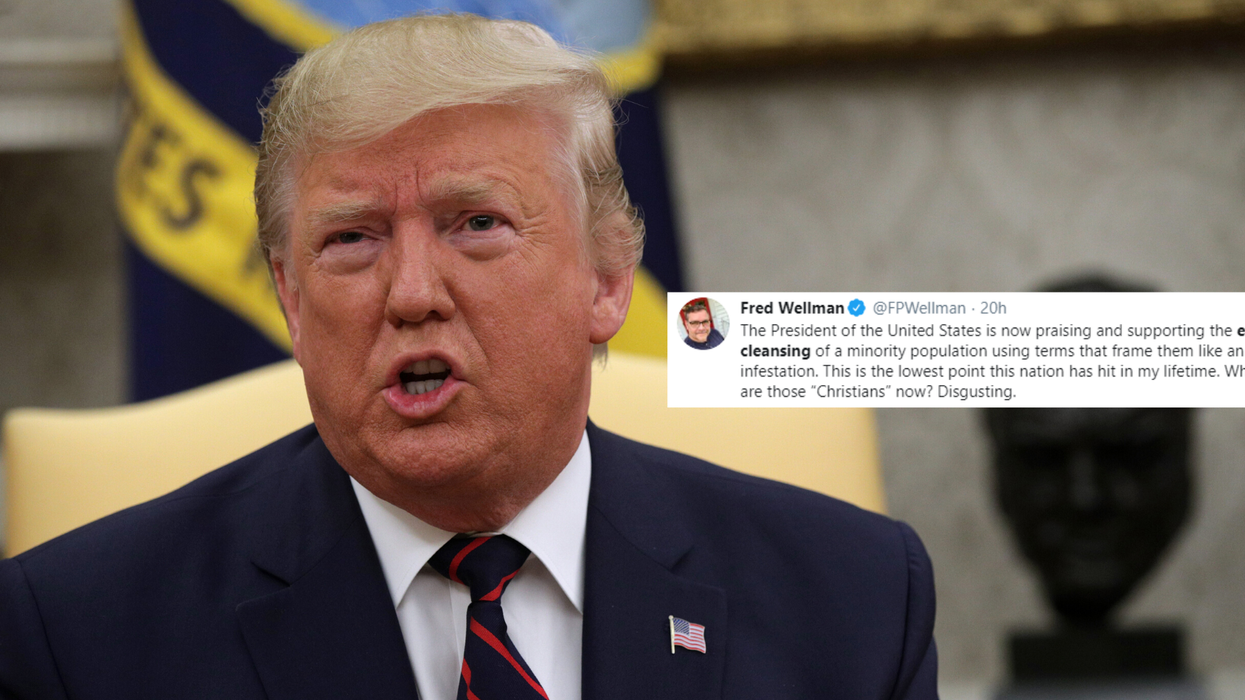 Trump said northern Syria needed to be ‘cleaned out’ and people are disgusted