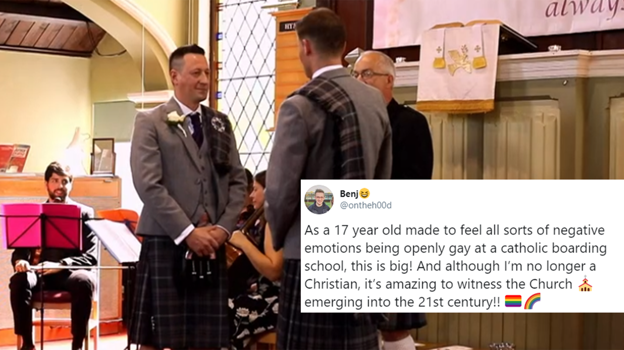 Songs of Praise airs first-ever same-sex wedding episode