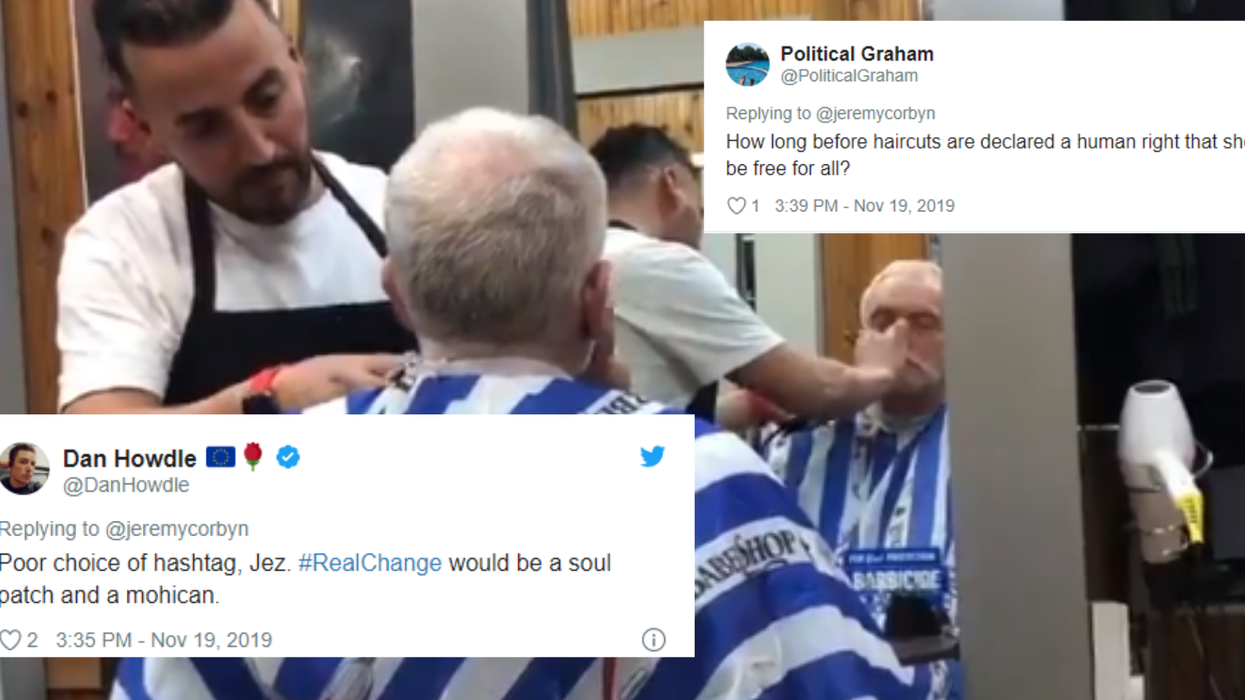 Jeremy Corbyn preparing for tonight's debate is the ultimate vibe