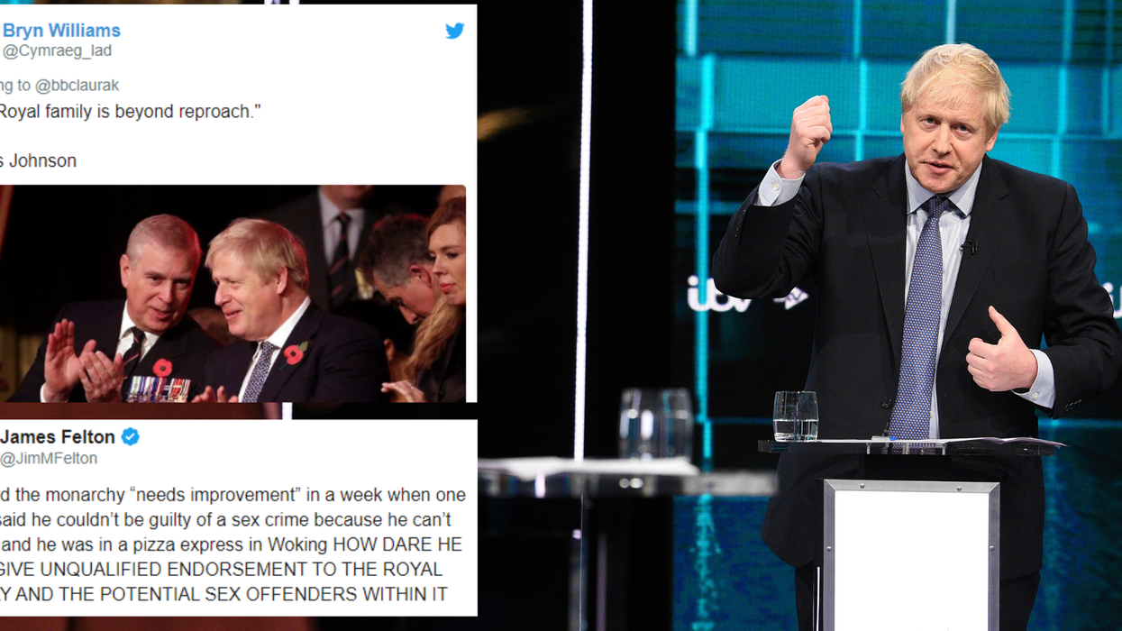 Boris Johnson utterly failed in his answer about the royal family and people are calling him out