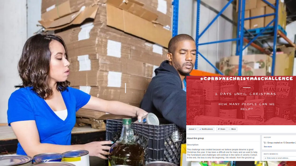 This Facebook group inspired by Corbyn has led to thousands of foodbank donations and it's everything