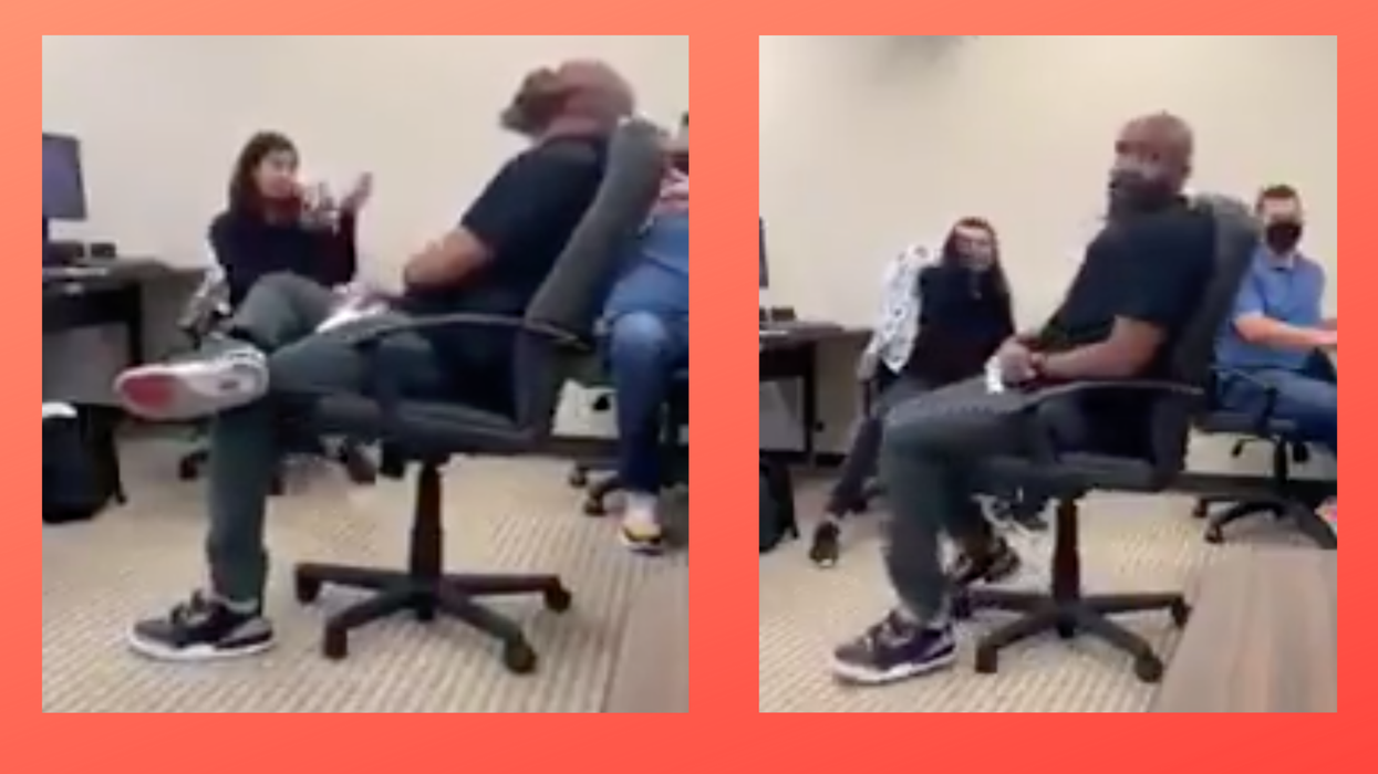 White woman filmed screaming 'I wanna hear you rap' at her Black manager after being fired