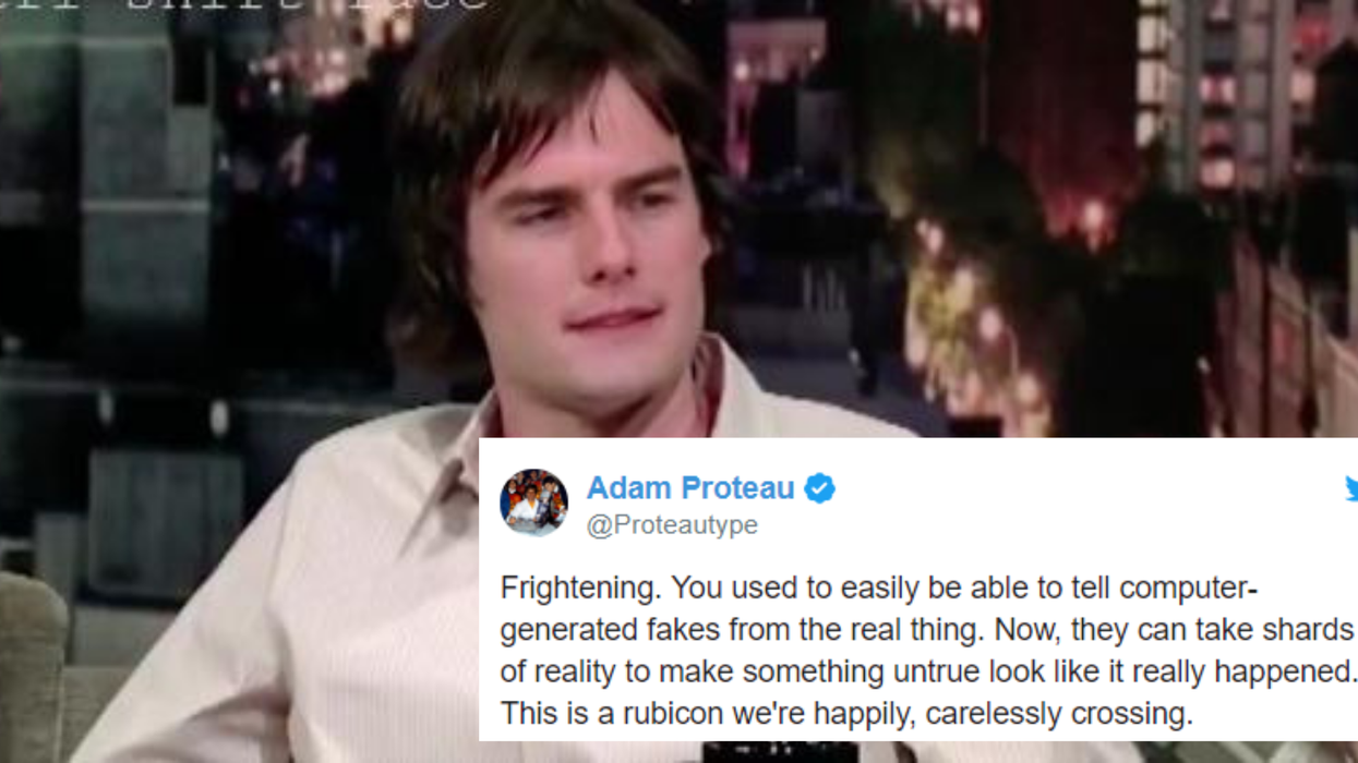 This deep fake of Bill Hader 'becoming' Tom Cruise shows how terrifying technology has become