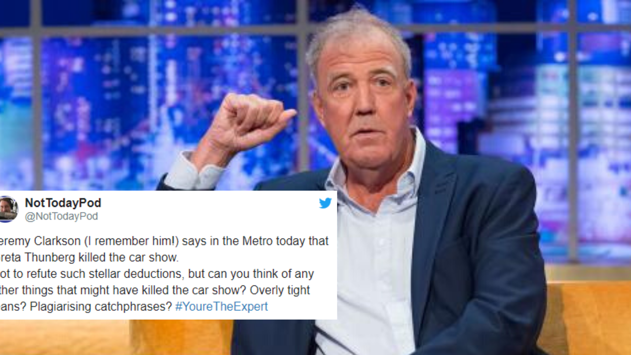 Jeremy Clarkson says Greta Thunberg has 'killed the car show' and everyone's making the same point