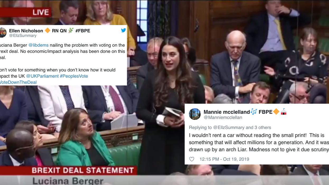 A Lib Dem MP just nailed the reason why voting for Boris Johnson's Brexit deal is so foolish