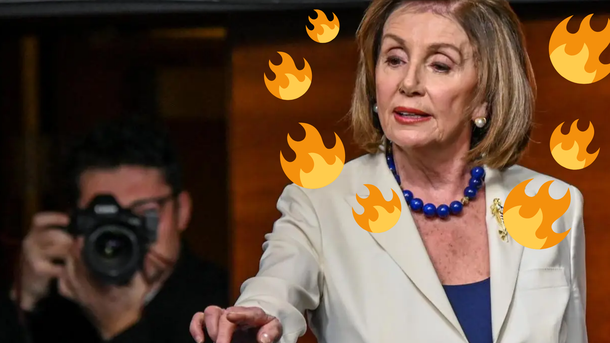 Nancy Pelosi managed to hilariously shade Trump after being asked about the Iran briefing