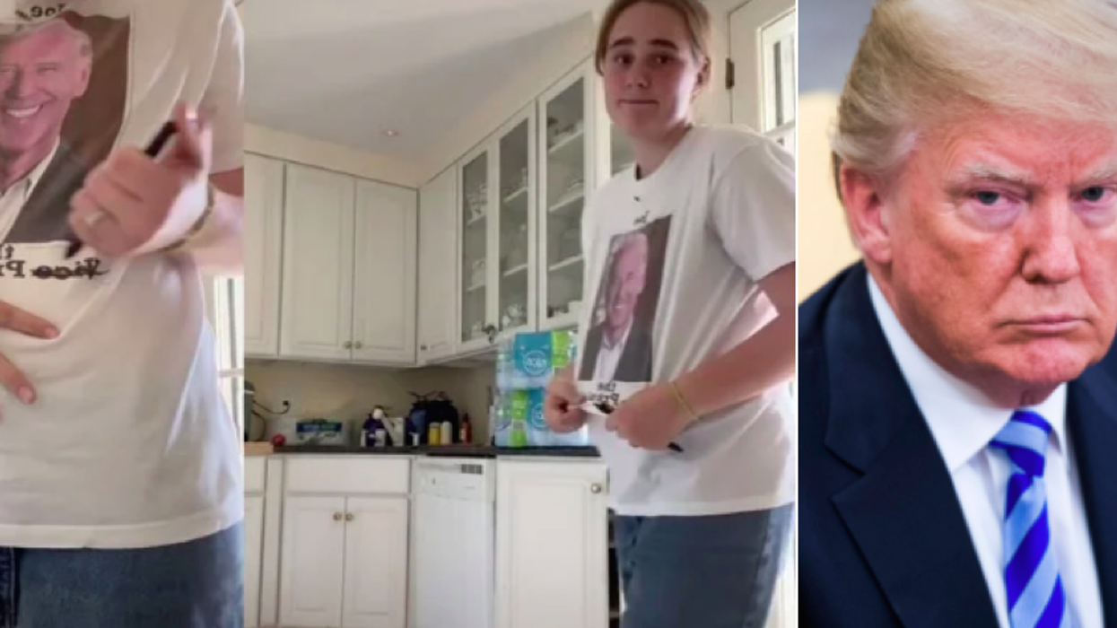 Biden's teenage granddaughter brilliantly trolls Trump on TikTok