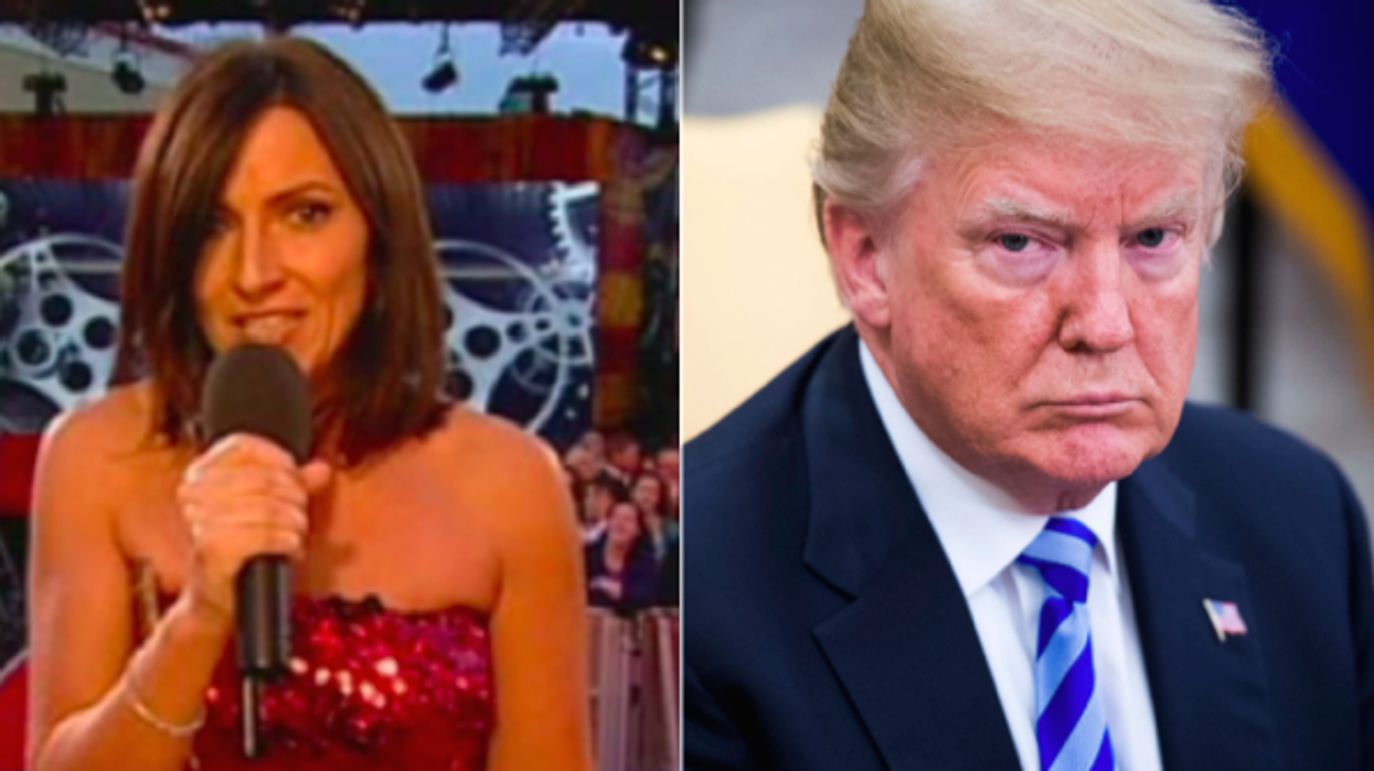 Davina McCall hilariously trolls Trump with her most iconic Big Brother catchphrase
