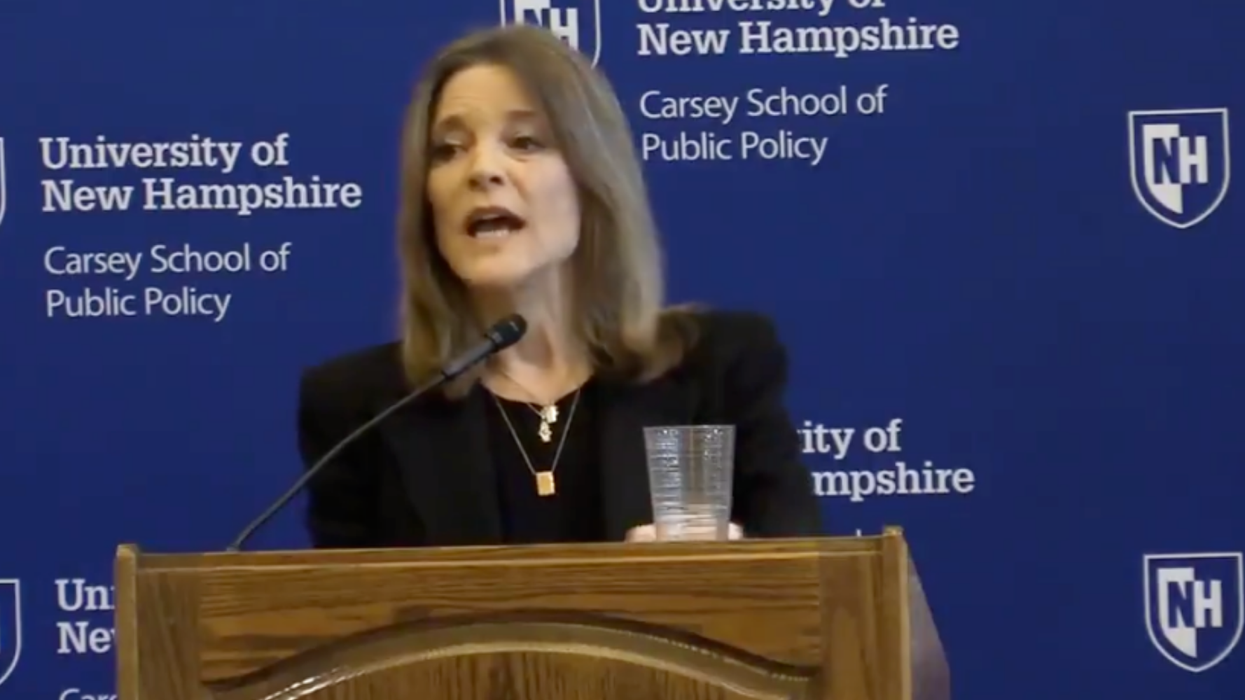 Video of Marianne Williamson talking about Trump's presidency goes viral for being 'heartbreakingly true’