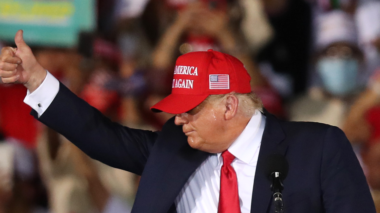 Trump called his supporters’ harassment of the Biden bus a ‘hot thing'