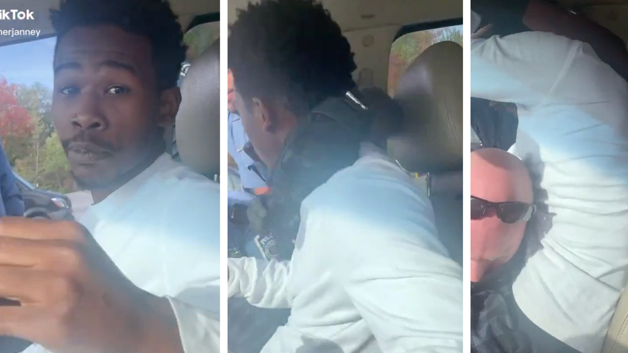 Police stop white woman for speeding and end up arresting her Black boyfriend instead