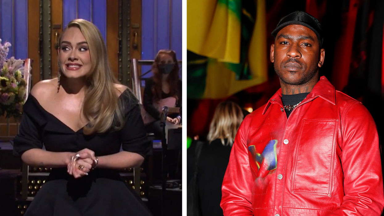 Adele just perfectly shut down rumours that she's dating Skepta with just one word