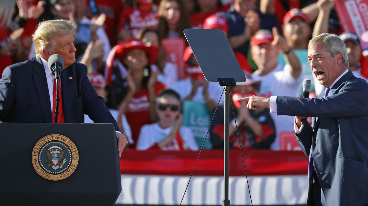 A complete rundown of all the ‘cringeworthy’ things Nigel Farage said at Trump's rally