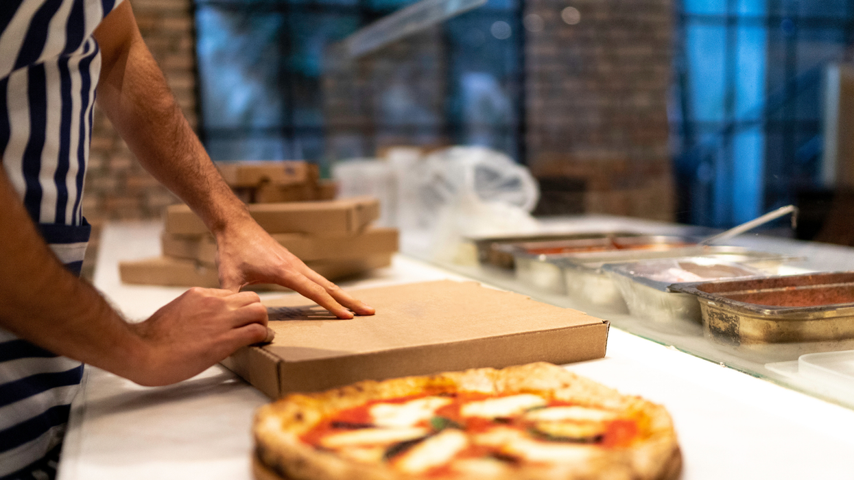 Pizza menu offering 'comforting words' from delivery drivers for $1 sparks conversation about emotional labour