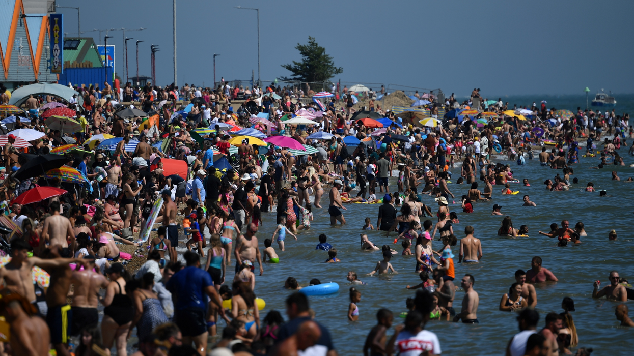 Boris Johnson branded 'a buffoon' as horrifying photos of dangerously packed beaches emerge