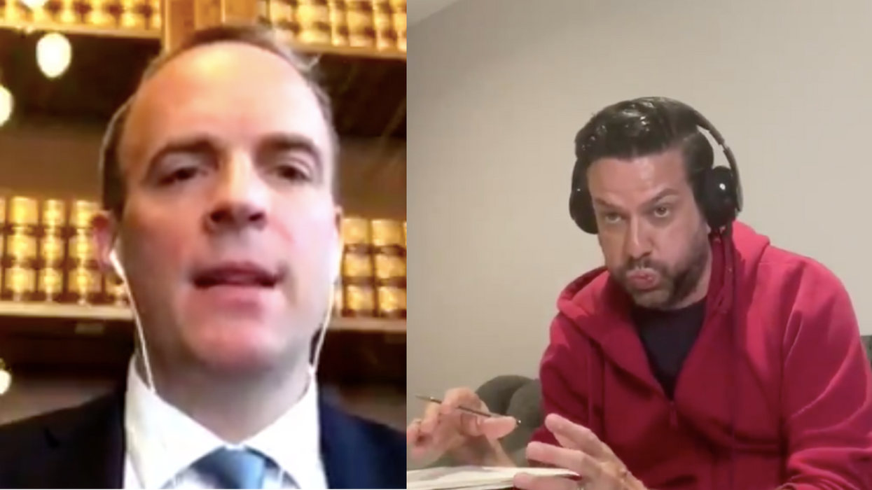 Comedian tears Dominic Raab to shreds for linking Game of Thrones to 'take the knee'