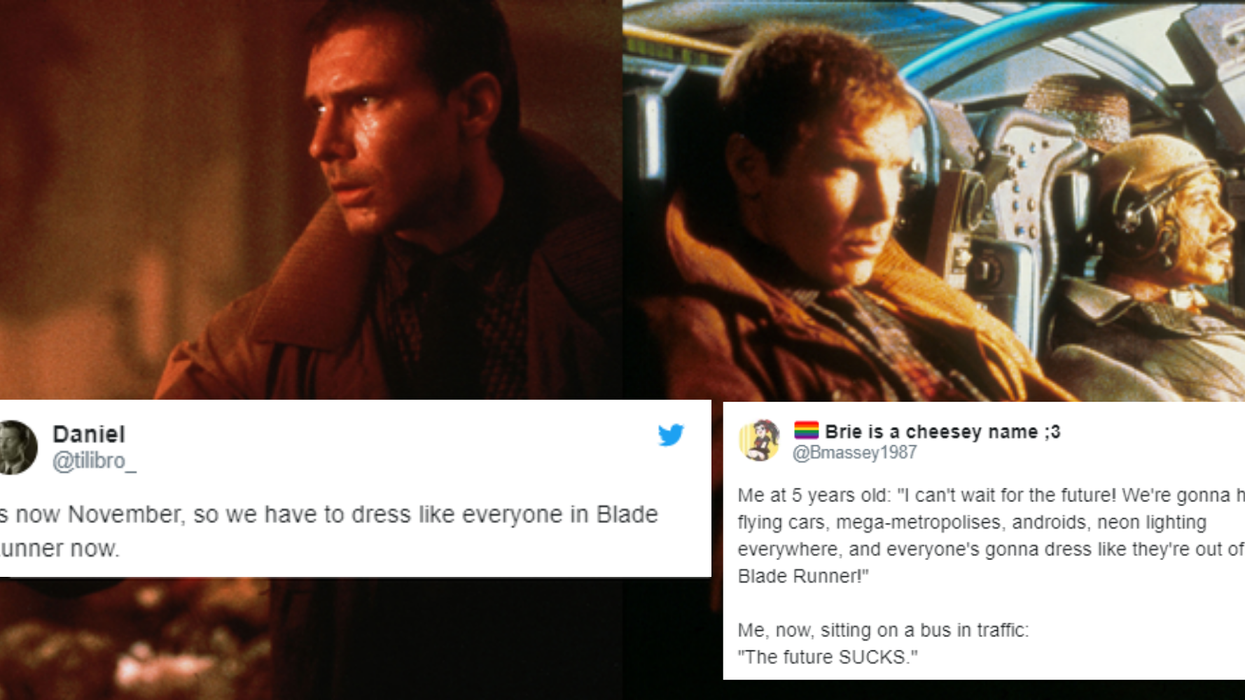 Blade Runner is no longer set in the future and everyone's making the same point