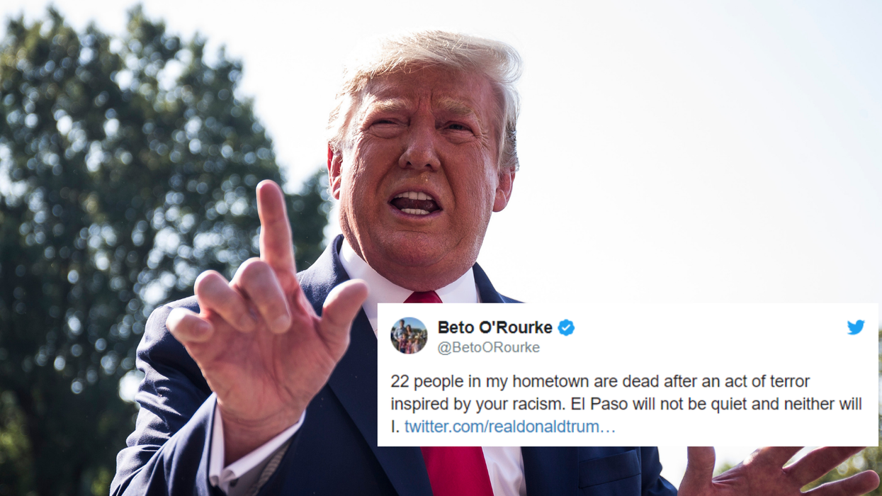 Trump kicked off his visit to El Paso by insulting Beto O'Rourke