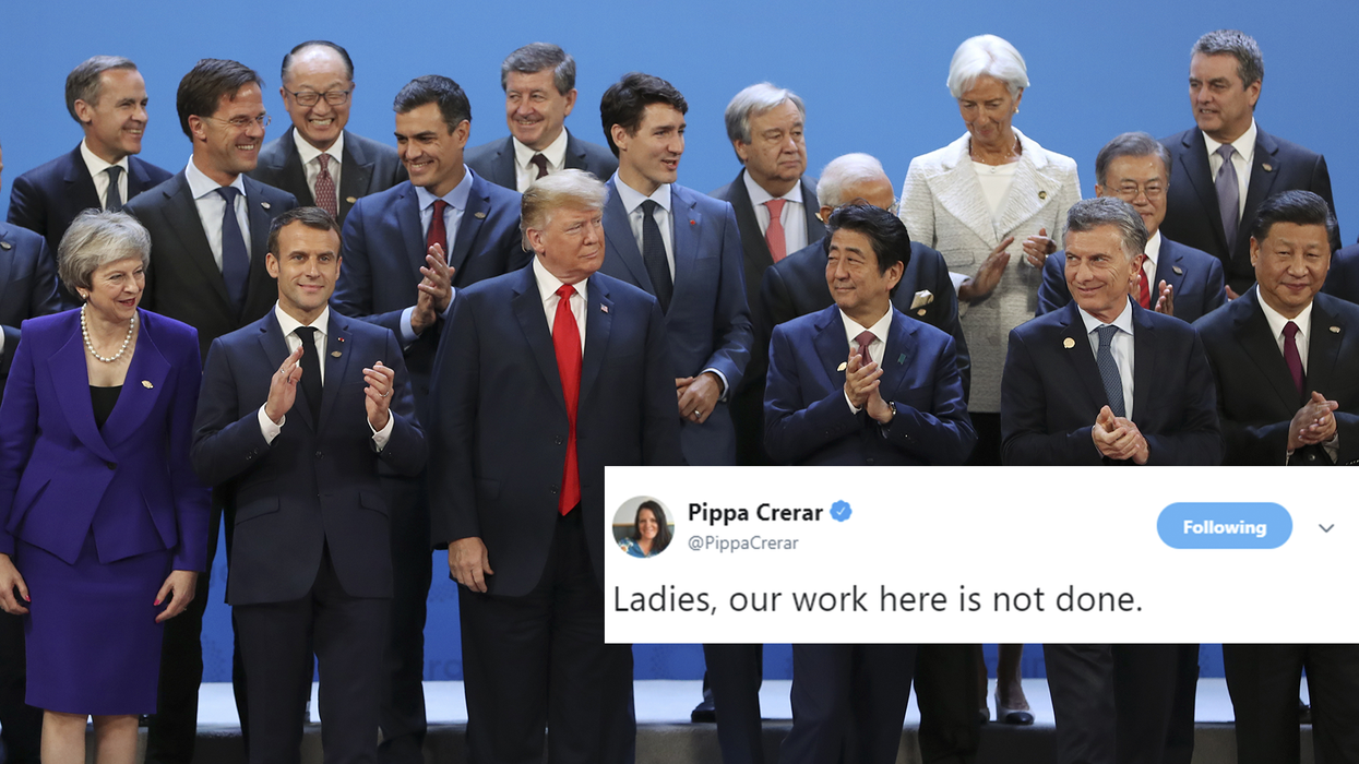 G20 summit: 'Family photo' of world leaders features just two women