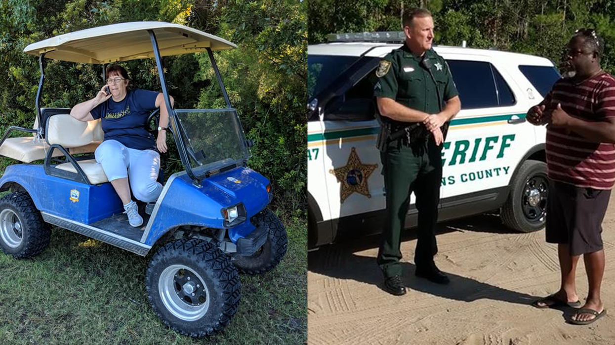 White woman nicknamed 'Golfcart Gail' calls police on black dad at child's football game