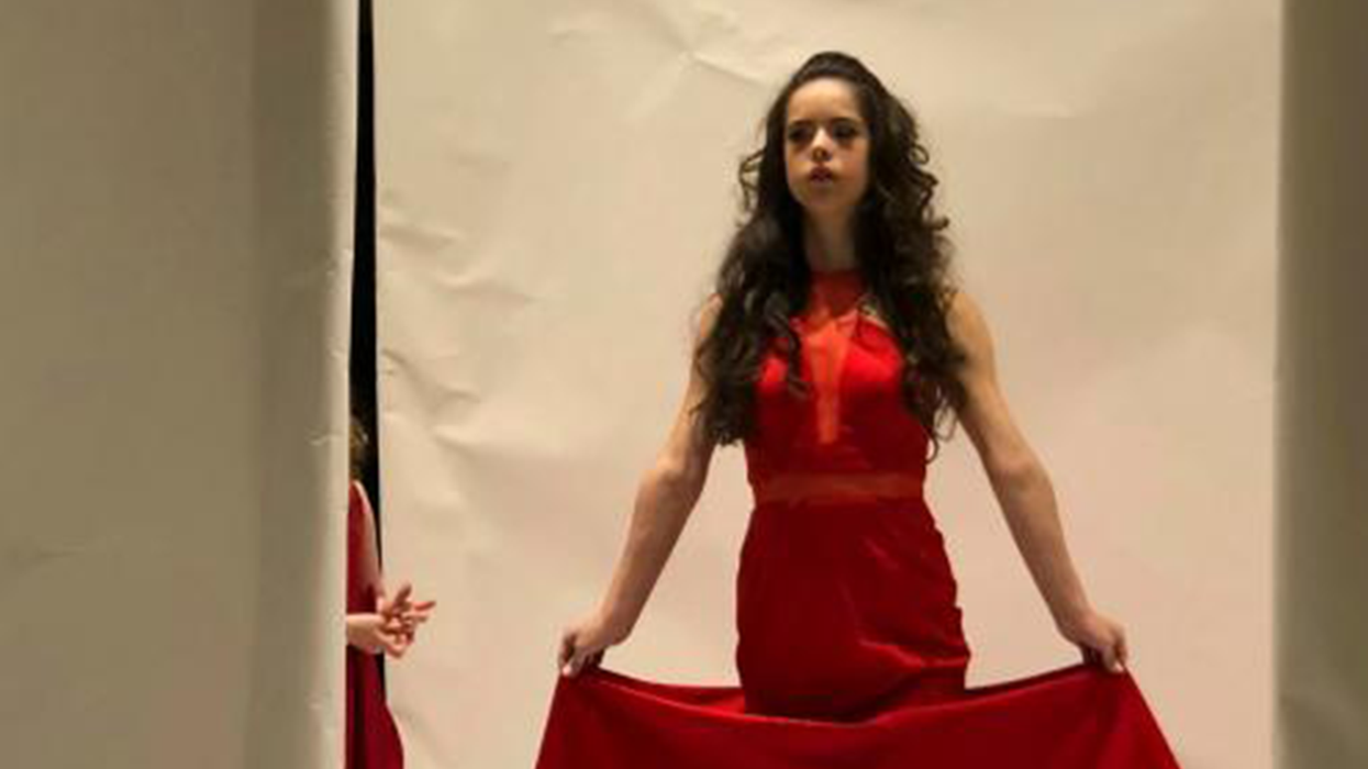A model with Down's syndrome fulfills her dream of walking at New York Fashion Week