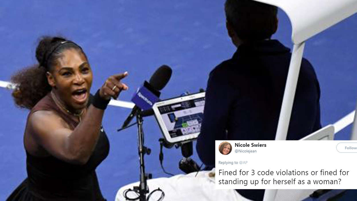 Serena Williams' $17,000 fine prompts further 'double standard' discussion