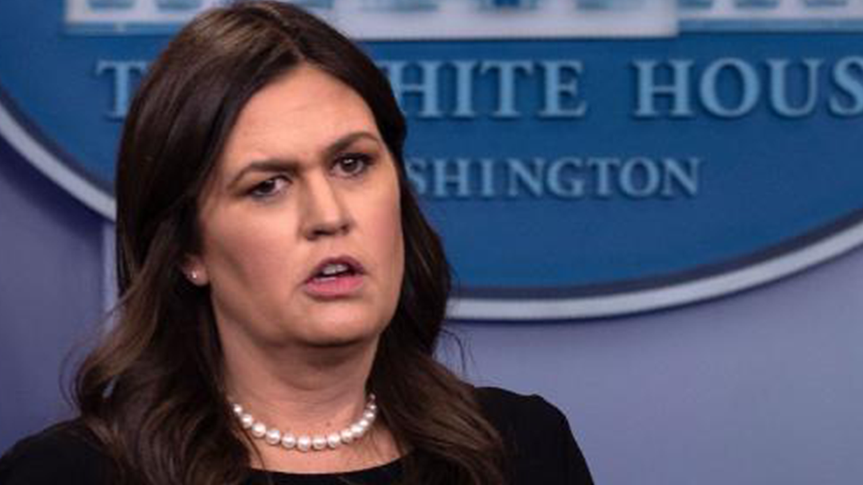 The 'Bad Lip Reading' video of Sarah Sanders' press briefing is absolutely hilarious