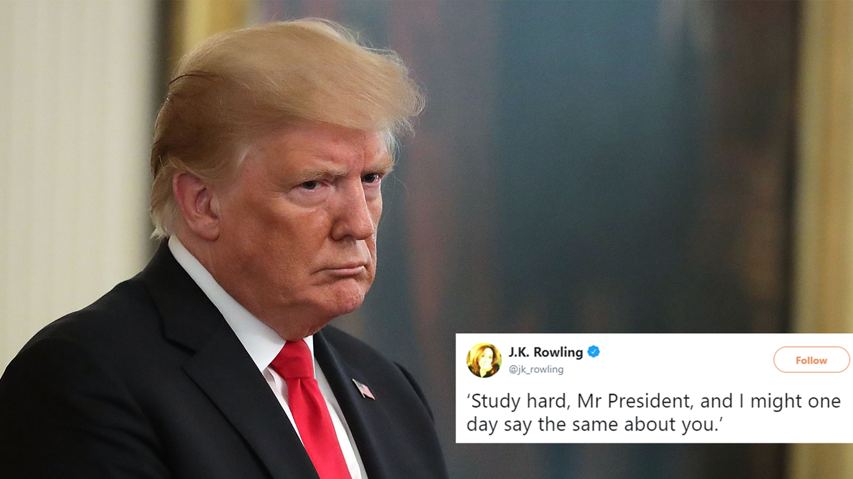 JK Rowling is calling Trump out over this subtle 'everyday racism'