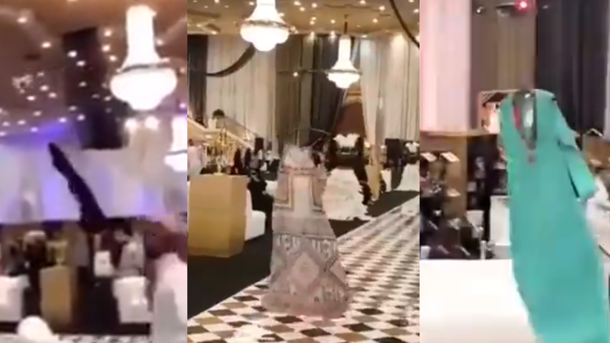 'It's like a ghost film': Saudi fashion show mocked for using drones instead of women