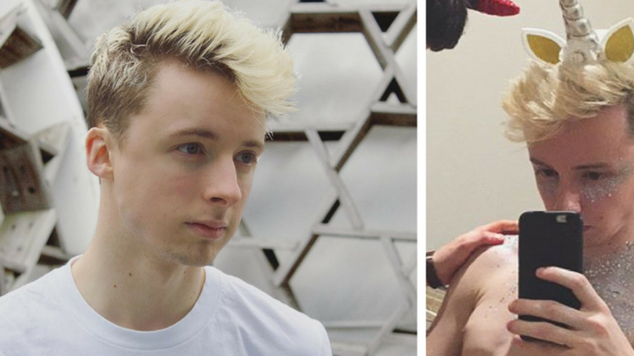 Hate crime victim who was strangled and forced to apologise for being gay shares powerful message