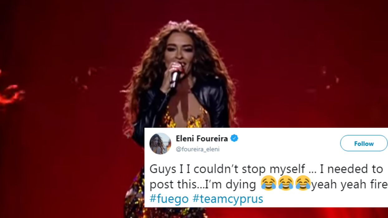 'Yeah Yeah Fire' is officially Eurovision's hottest meme