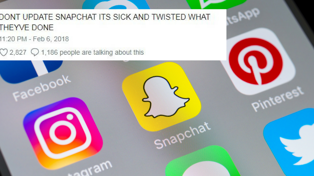 12 of the worst reactions to the new Snapchat