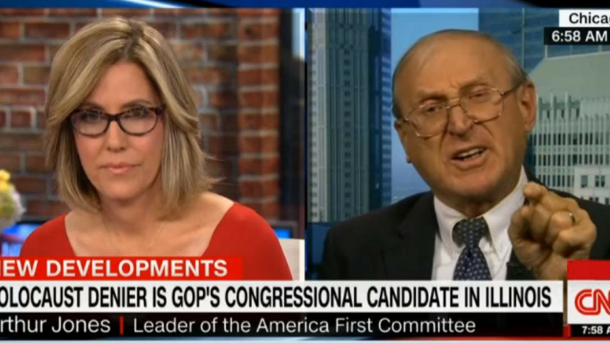 Holocaust-denying Congress candidate taken down by CNN host live on air